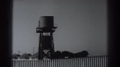 Fort Ross California (1938): Picture Of A Farm With Water Tank And A Pinwheel