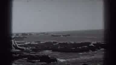 Fort Ross California (1938): Old Camera Footage Of Nearshore With Multiple Waves