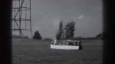 Fort Ross California (1938): Person Wearing White Shirt Waves From Small White
