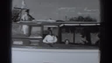 Fort Ross California (1938): Black And White Film Of Passengers And A Captain Of