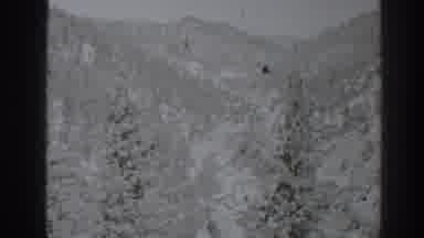 Oroville California (1938): A River In A Valley Surrounded By Dense Forests And