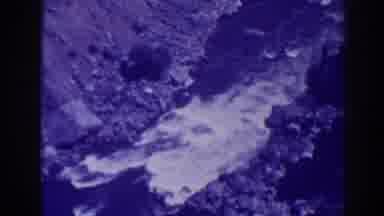 Oroville California (1938): Lovely Capture Of Running Water Between Rocks And