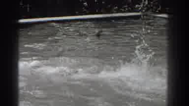 Southhampton New York (1937): Person Swimming In A Pool