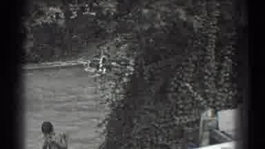Southhampton New York (1937): Women Are Walking Down To A Small Lake To Go
