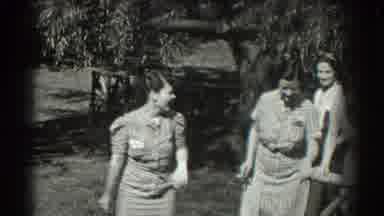 Southhampton New York (1937): A Black And White Video Of A Group Of Beautiful