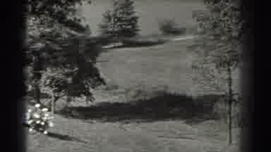 Southhampton New York (1937): Old Time Overview Of Land With Trees