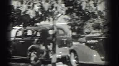Southhampton New York (1937): Young Women Shop For Vintage Cars
