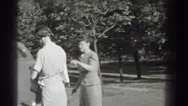 Southhampton New York (1937): A Family Member Telling Another Family Member