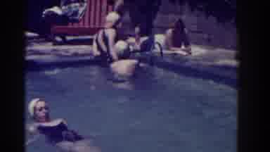 Southhampton New York (1937): Young Ladies Swimming And Enjoying The Sunshine In A