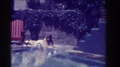 Southhampton New York (1937): Summer Afternoon With Women Swimming A Public Pool