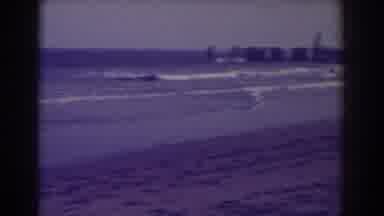 Atlantic City New Jersey (1938): Beautiful Day For A Walk On The Beach Alone