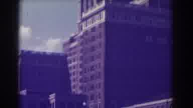 Atlantic City New Jersey (1938): View Of American Flag Flying On Top Of Tan And