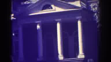 Atlantic City New Jersey (1938): Old Building House White America Public Entrance