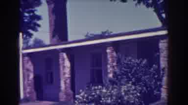 Atlantic City New Jersey (1938): View Of A Beautiful Brick Home With A Garden And