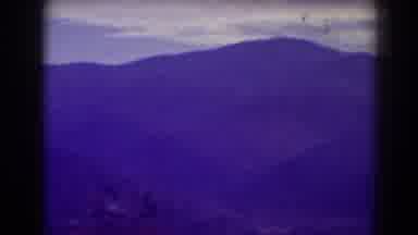 Blackwater Falls West Virginia (1938): Panoramic View Of Mountainous Area