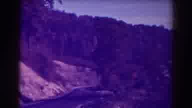 Blackwater Falls West Virginia (1938): Old Footage Showing Waterfalls In The
