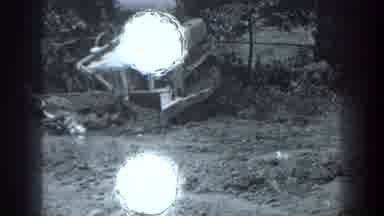 Cumberland Maryland (1938): Men Using Construction Equipment To Move And Clear