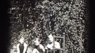 Cumberland Maryland (1938): Black And White Lady Cleaning Hat With Kids Next To A