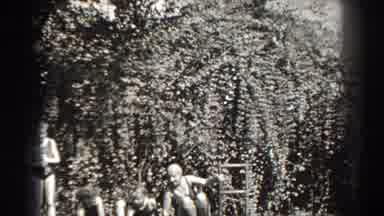 Cumberland Maryland (1938): Team Of Four Love To Practice Swim In The Art Of