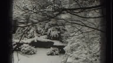 Martinsburg West Virginia (1938): Camera Pans From Left To Right Revealing Snow