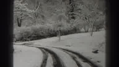 Martinsburg West Virginia (1938): Last Clip Of My Nephew In The Snow Before He