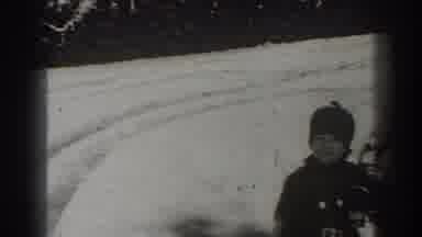 Martinsburg West Virginia (1938): Smiling Child Bundled Up In A Coat Stands In The