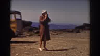Mount Washington New Hampshire (1938): A Woman And A Man Meeting
