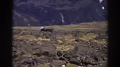 Mount Washington New Hampshire (1938): Images Of A Train Moving And Giving Off
