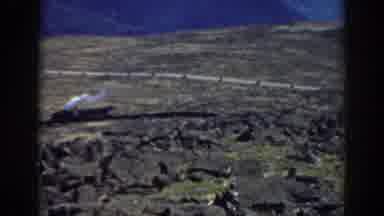 Mount Washington New Hampshire (1938): Reversed Video Footage Of Steamed Train In
