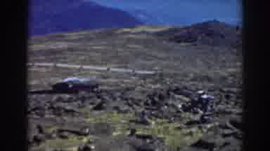 Mount Washington New Hampshire (1938): Rocky Landscape With Some Mountains Road