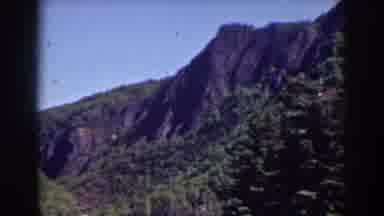 Mount Washington New Hampshire (1938): Peak Of Mountain With Trees