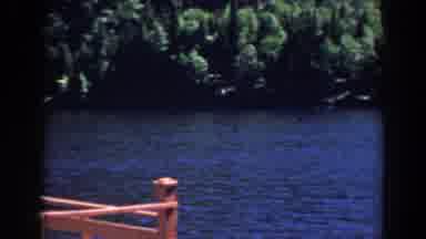Mount Washington New Hampshire (1938): Beautiful Landscape Where A Large Lake