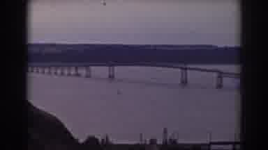 Mount Washington New Hampshire (1938): Overlooking Long Bridge Over Water In Front