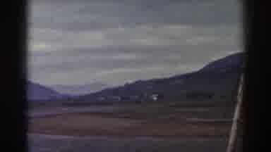 Mount Washington New Hampshire (1938): View Of Brown Field And Lake Water On A