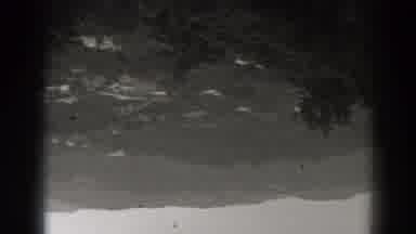 New Jersey (1938): An Upside Down View Of A Village At The Base Of A Mountain