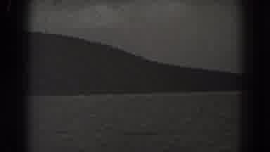 New Jersey (1938): View Of Mountains And Ocean Water On A Clear Day