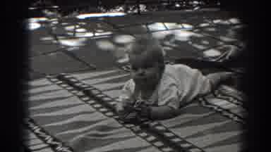 New Jersey (1938): Baby Lays Out On The Blanket On A Lovely Day And Plays With The