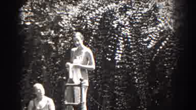 New Jersey (1938): Two Vintage Women Outside The Pool Socializing And Walking
