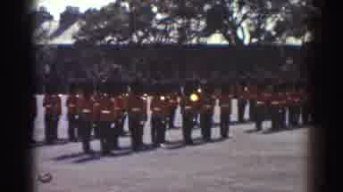 Quebec (1938): Members Of The Queen Guard Assemble And Train For Their Rigorous
