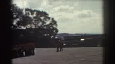 Quebec (1938): Queen's Guard Fanfare Marching During Bright Day