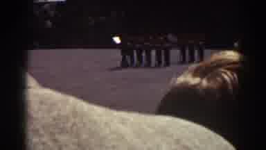 Quebec (1938): Watching Over Shoulders Soldiers In Formation Standing Under Sun