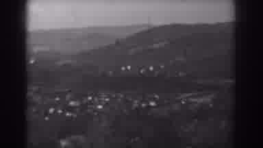 Vineland New Jersey-1938: Panoramic View of Town and Hills