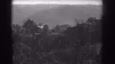 Vineland New Jersey (1938): View Of A Hill Through Trees And A Valley