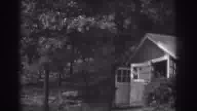 Vineland New Jersey (1938): Outdoor Shed In The Woods