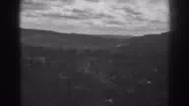 Winchester Maryland (1938): Cloudy Dusk Over Country Hills Filled With Sage Brush