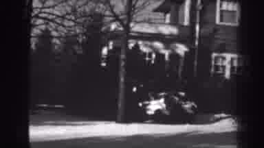 Winchester Maryland (1938): Panning Shot Of Large Old House With Three Floors And
