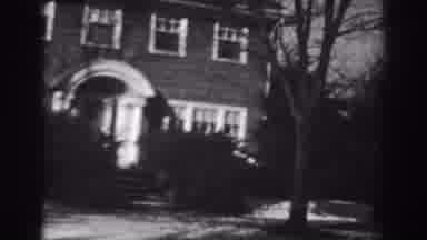 Winchester Maryland (1938): Slow Pan Across Old Building And Several Trees With No