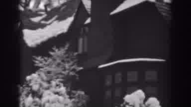 Winchester Maryland (1938): A View Of The Roof Of A Pretty House In The Winter