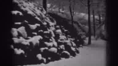 Winchester Maryland (1938): Snow Storm In Black And White
