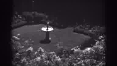 Winchester Maryland-1938: Slow Panning Isometric View Of A Backyard Garden With